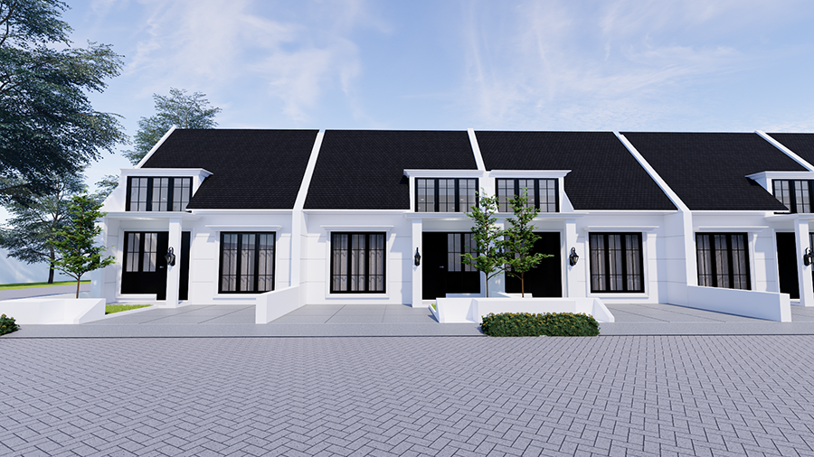 Cluster Ashoka Samara Land: Hunian Modern Minimalis dekat stasiun