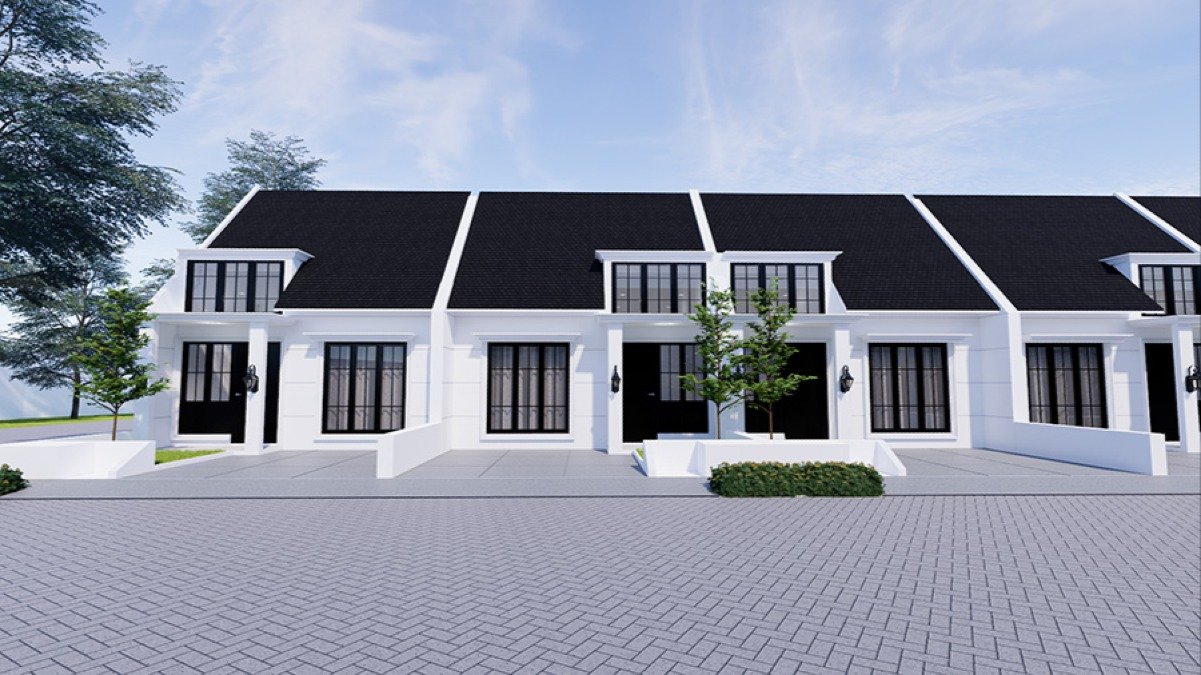 Tampak Rumah Tipe 42/72
